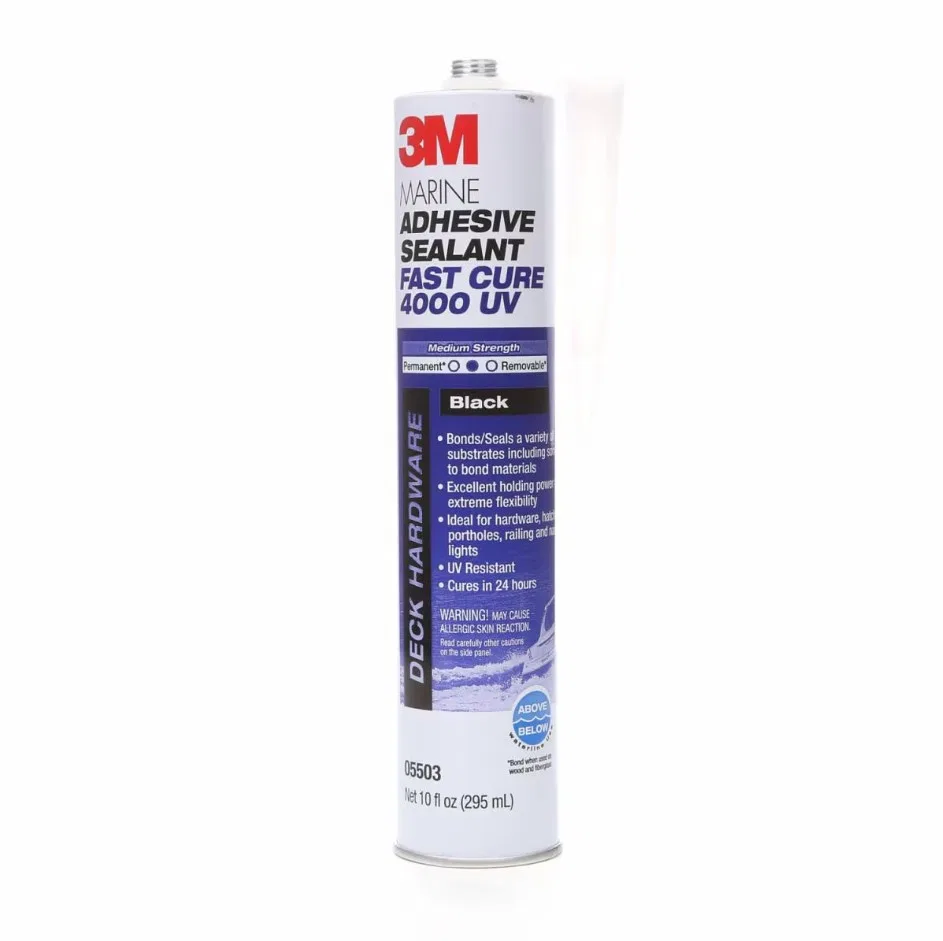 14316 – 3M Adhesive Sealant, Used To Bond Aluminum/ Wood/ Gelcoat And Fiberglass For Marine Applications 295 Millilit...